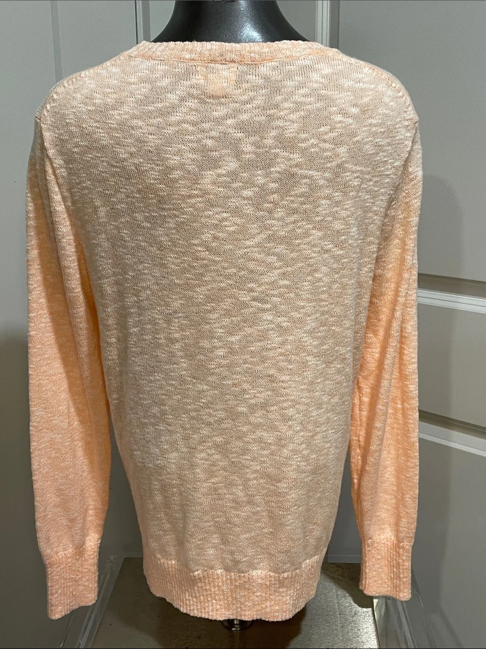 J. Crew Peach Crewneck Sweater